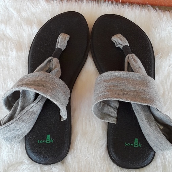 Sanuk Shoes - Sanuk like new yoga sling sandals size 10